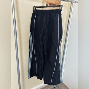 SHEIN EZwear Contrast Cargo Pants Piping Wide Leg Pants